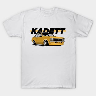 Opel Kadett C Yellow T-Shirt